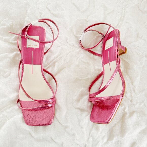 Dolce Vita Baylor Kitten Heel Sandal New - Picture 3 of 8